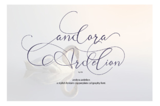 Andora Ardelion: The Elegant Script Font for Modern Brand Identity