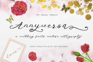 Anniversa: The Wedding-Style Typeface for Elegant Campaign Design
