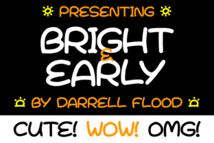Bright Early: A Hand-Drawn Typeface for Modern Web Design