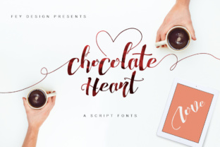 Chocolate Heart: A Creative Font for Polished Brand Identity