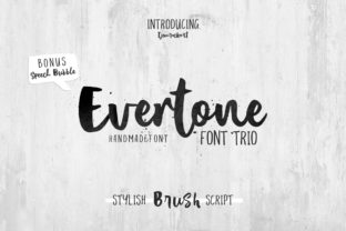 Evertone: A Handlettered Typeface for Editorial Softness