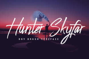 Hunter Skyfar: A Creative Script Font for Distinctive Brand Identity