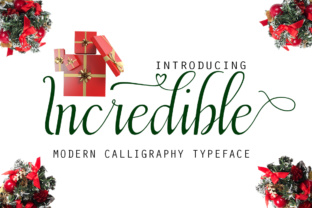 Incredible: A Handwritten Typeface for Polished Brand Identity