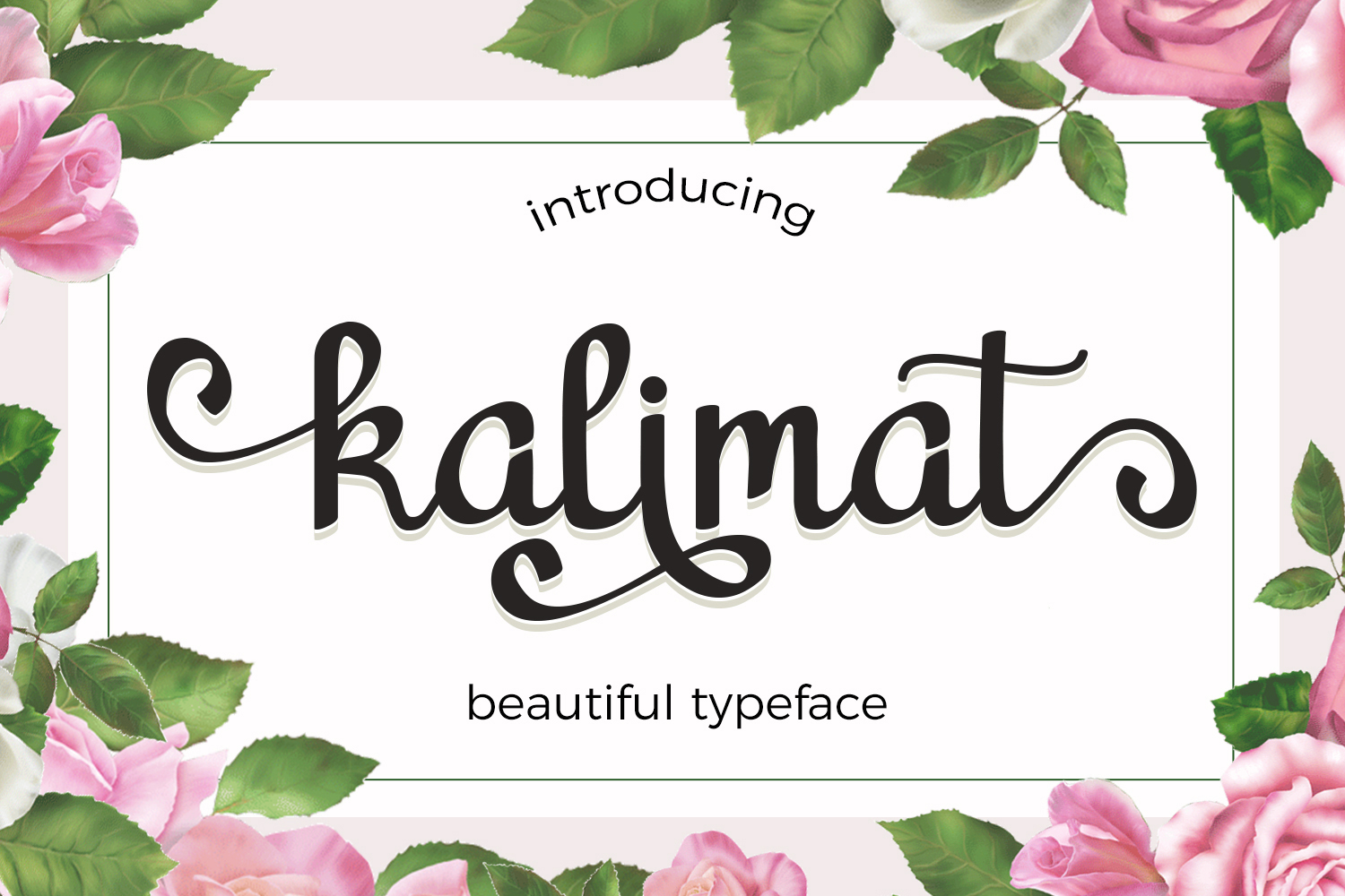 Kalimat Typeface: Elevating Editorial Design with Modern Calligraphy