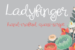 Ladyfinger Typeface Review: A Whimsical Script for Editorial Design