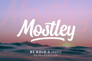 Mostley Typeface: Elevating Handmade Brand Identity