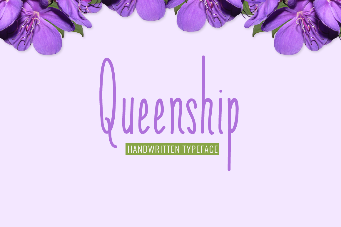 Queenship: The Elegant Script Font for Modern Brand Identity