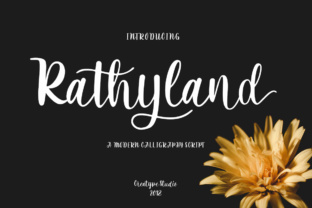 Rathyland: The Handwritten Typeface That Elevates Small Business Branding