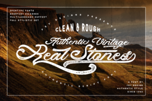 Real Stones Typeface: Elevate Your Digital Brand Identity