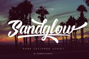 Sandglow: The Script Typeface for Scroll-Stopping Visuals