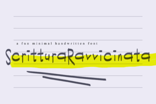 Scrittura Ravvicinata: A Playful Script Font for Modern Campaigns