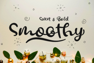 Smoothy: The Bold Script Typeface for Modern Editorial Design