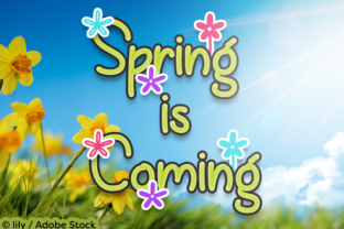Spring is Coming: A Handwritten Typeface for Warm Editorial Design