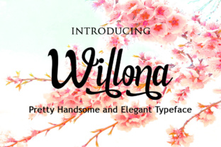 Willona: A Handsome Script Font for Elegant Craft Projects